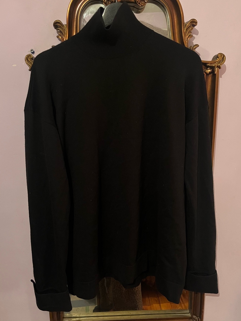 Giorgio Armani Cashmere Blend Turtleneck Size 44